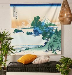 Japanese Landscape Decorative Tapestry