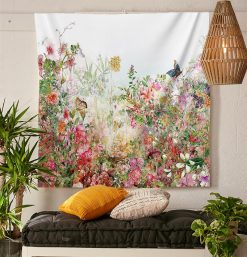 Flower Garden Decorative Tapestry