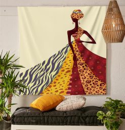 African Queen Decorative Tapestry