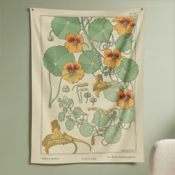 Nasturtium Flower Decorative Tapestry